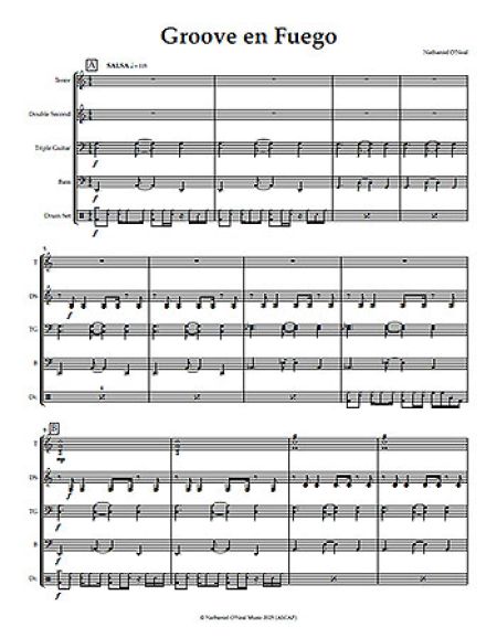 "Groove en Fuego" by Nathaniel O'Neal