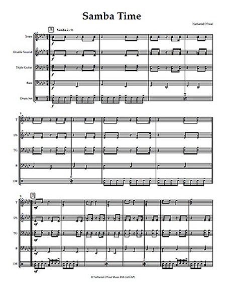 "Samba Time" by Nathaniel O'Neal