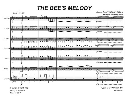 "The Bee's Melody" by Aldwyn "Kitchener" Roberts