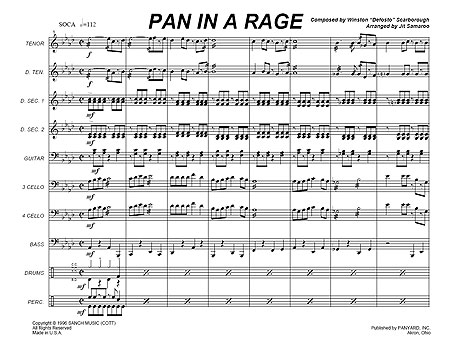 "Pan In A Rage" by Winston "Defosto" Scarborough