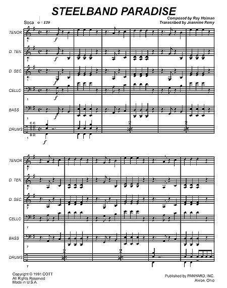 "Steelband Paradise" by Ray Holman