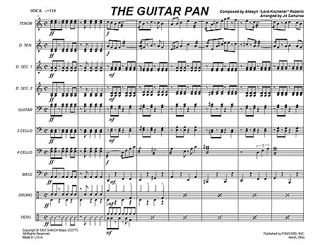 "The Guitar Pan" by Aldwyn "Kitchener" Roberts