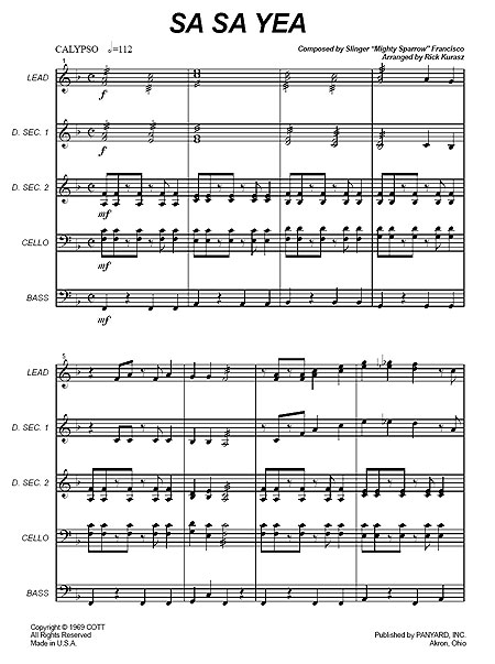 "Sa Sa Yea" by "Mighty Sparrow"