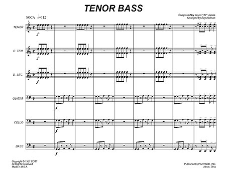 "Tenor Bass" by Jason "JJ" James