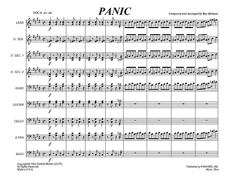 "Panic" by Ray Holman