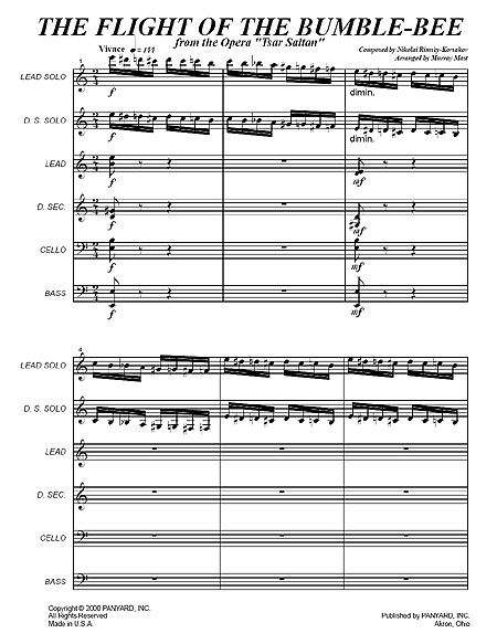 "Flight of the Bumble Bee" by Rimsky Korsakov