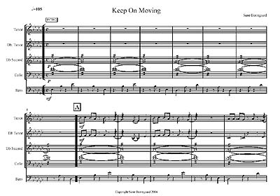"Keep On Moving" by Sune Borregaard