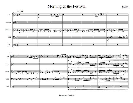 "Morning of the Festival" by Syddel Cyrus
