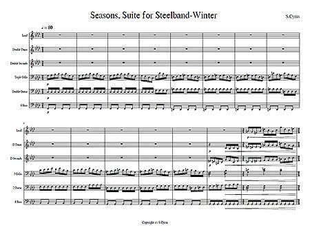 "Seasons, Suite for Steelband-Winter" by Syddel Cyrus