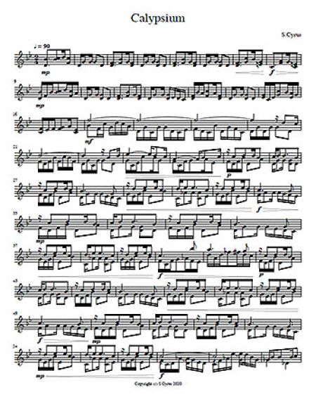 "Calypsonium" by Syddel Cyrus