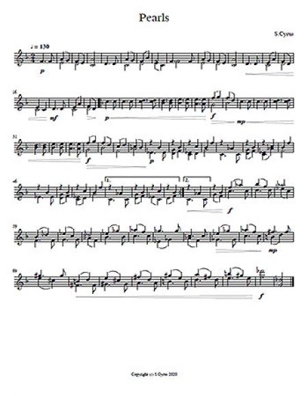 "Pearls" by Syddel Cyrus