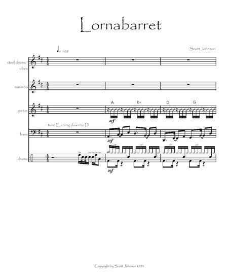 "Lornabarret " by Scott Johnson