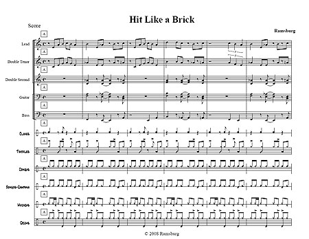 "Hit Like a Brick" by Scott Ramsburg