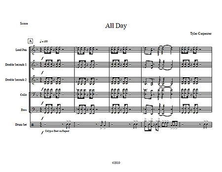 "All Day" by Tyler Carpenter