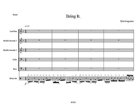 "Bring It" by Tyler Carpenter