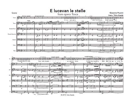 "E lucevan le stelle" by Giacomo Puccini