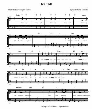 "My Time" by Len "Boogsie" Sharpe & Raffie Camacho