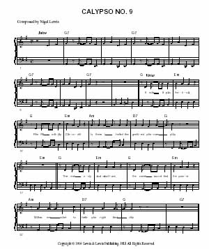 "Calypso No. 9" by Nigel Lewis
