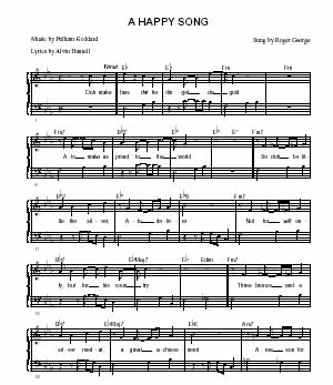 "A Happy Song" by Pelham Goddard & Alvin Daniell