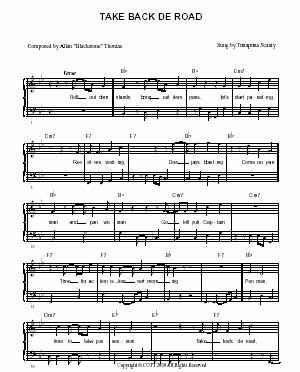 "Take Back de Road" by Allan "Blackstone" Thomas