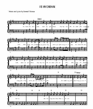 "Is Woman" by Samuel Thomas
