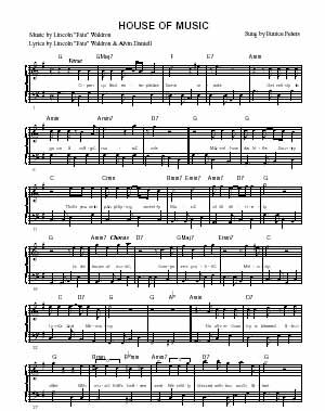 "House of Music" by Lincoln "Fats" Waldron & Alvin Daniell