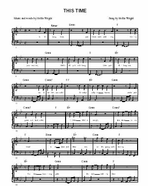 "This Time" by Hollis Wright