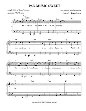 "Pan Music Sweet" by Winsford Devine