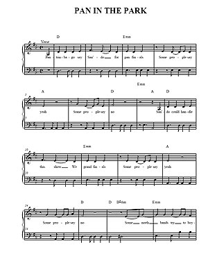 "Pan In The Park" by Elvis Chairman