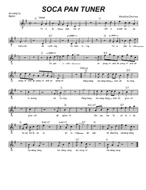 "Soca Pan Tuner" by Winsford Devines